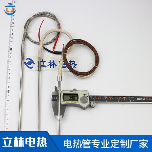 Φ4mm出线钢套保护单头电热管 